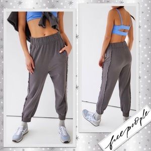 Free People Where The Wind Blows Joggers in cashmere